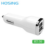 Dual USB Port Car Charger 5V 3.4A for iPhone / Huawei