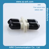 St-St Singlemode Duplex Plastic Fiber Optic Adapter