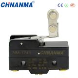 15A General Purpose Unidirectional Short Hinge Roller Lever Micro Switch