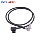Power Cable D-Tap to 6 Pin Elbow Plug for camera