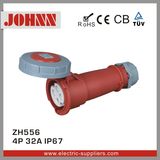 IP67 4p 32A Industrial Connector with Ce Certification