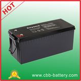 200ah 12V Sealed Deep Cycle Gel Battery for Solar Power System