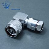 RF Coaxial Male Plug Right Angle N Connector for 1/4 
