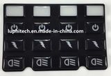 Embossed Matrix PU Coating Silicone Rubber Keypad