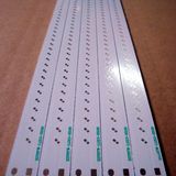 Metal Core PCB Aluminum PCB 0.6mm Thick 2 Layer Plated Through Hole (PTH) Applied Inled Lights