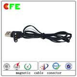 Custom Waterproof Wearable Magnetic Pogo Pin Cable Connector