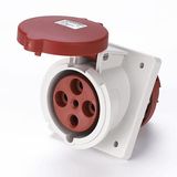 63A 3P+PE IP44 Panel mounted socket(Angle) (MN6441)