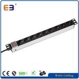 German Series PDU with Switch Power Strip for Server Rack Cabinet