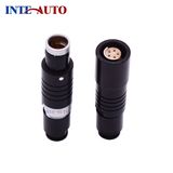 5 Pins Quick Release Plug Free Socket Compatible Fischer Connector