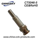 CCTV Connector Male BNC with Solder and Long Metal Boot (CT5046-5)
