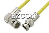 BNC Male to BNC Male Right Angle Cable