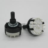 Rotary 4 Pole 3 Way PCB Mount Break Before Make Non-Shorting Switches