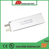 2000mAh 3.7V Lithium Polymer Battery for Consumer Electronics