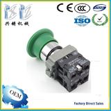 Xb2-BS532 Green Color Mushroom 40mm Head Emergency Stop 22mm Push Lock Turn Release Push Button Switch