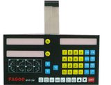 Waterproof Metal Dome Membrane Switch Panel, Embossed Rubbe Keys