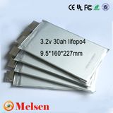 3.2V 3.7V 10ah 20ah 30ah 40ah LiFePO4 Lithium Pouch Battery Cell for Motorcycle Electric Vehicle