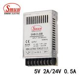 SMB-D20b 20W 5V2a 24V0.5A Dual Output Switching Power Supply SMPS