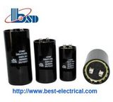 Single Phase Electrolytic Motor Flange Type AC Motor Start Capacitor