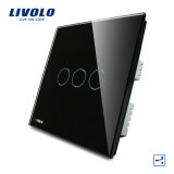 Livolo 3 Gang 2 Way Panel Light Wall Touch Switch (VL-C303S-62)