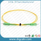 High Quality Single Mode Simplex Sc/APC Fiber Optic Patch Cord (SC/APC-SC/APC)