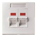 AMP Type Face Plate 45 Degree Angled