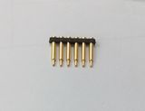 2.5mm Pitch Pogo Pin Connector, Gold Plated for Contacts