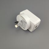 SAA RoHS Certified Au 5V1a Wall Mount USB Mobile Phone Charger