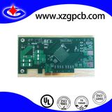 PCB with HASL + Gold Finger and Small BGA for Communication