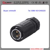 IP67 2pin Power Connector/2pin Male Plug