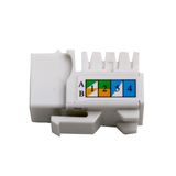 Keystone Module Cat5e UTP or Shield Fluke Test