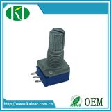 9mm Metal Shaft 3 Pin Rotary B503 Potentiometer Without Switch