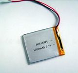 3.7V 1300mAh Lithium Polymer Rechargeable Battery