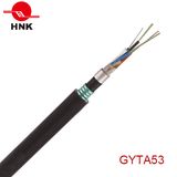 Double Armoured and Double Sheathed Outdoor Fiber Optic Cable GYTA53