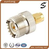 UHF Female to SMA Male Plug Connector Coaxial Adapter