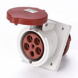 63A 3P+N+PE IP44 Panel mounted socket(Angle) (MN6541)