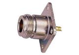 N Female Flange Panel Solder Type 01 RF Connector