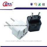 2 Pins European Plug Travel Adaptor 10A/250V