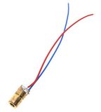 5V Laser Head Laser Diode Spot Copper Semiconductor Laser Tube 6mm Outer Diameter