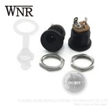 Wnre 2.1mm 2.5mm DC Power Jack DC-022 with Screw Thread