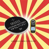 Cr2032 Lithium Battery for Wind Speed Anemometer