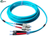 Hot Sales Sc-St Om3 mm Duplex Information Connection Fiber Optic Cord