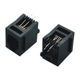 4pin Modular Jack 4p4c Rj11 Socket Jack Female Connector