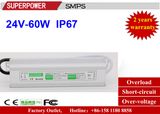 Constant Voltage 24V 60W LED Waterproof Switching Power Supply IP67