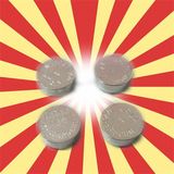 0% Mercury Button Cell Battery Lr44