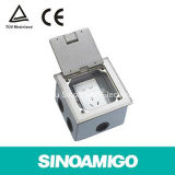 Open Type Sop Stainless Hinged Floor Outlet Boxes