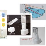 Wall Flashlight Style Flat 20 LED Sensor Night Light for Emergency Firefighting or Power Cut Use