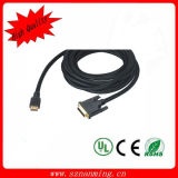 HDMI 19p Male to DVI-D Dual Link 24p Male Cable