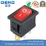 3 Pin 16A 250V Red Rocker Switch