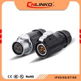 Waterproof IP67 Easy to Pull Push 2 Pin Wire LED Lighting Connector/Soloar Connectors