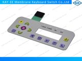 Customized Membrane Switch with Rubber Buttons Keypad